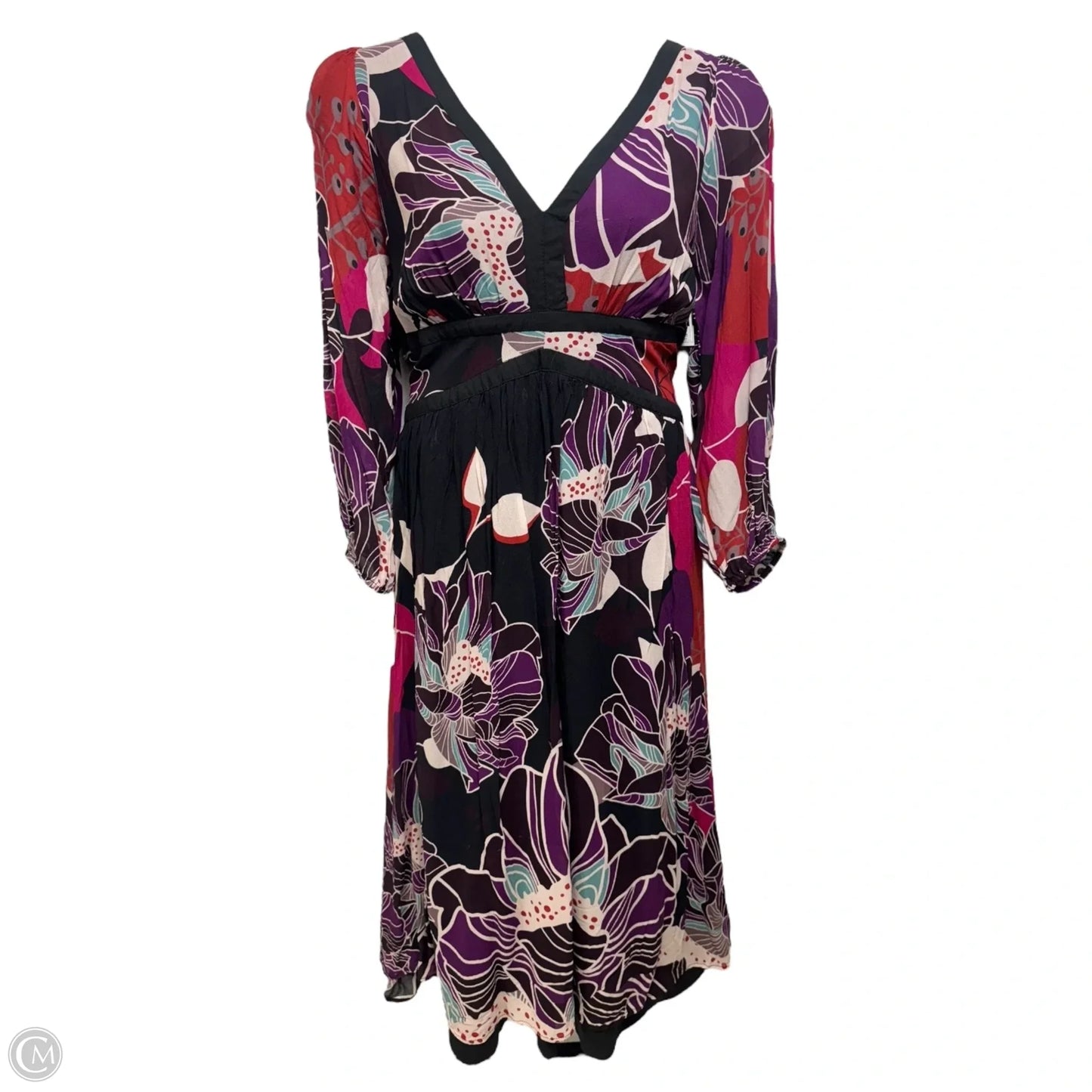 Dress Casual Maxi By Let Me Be In Multi-colored, Size: 1x