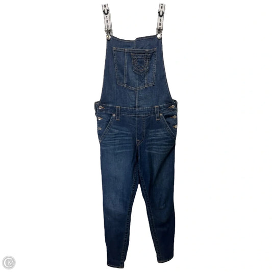 Overalls By True Religion In Blue Denim, Size: Xl