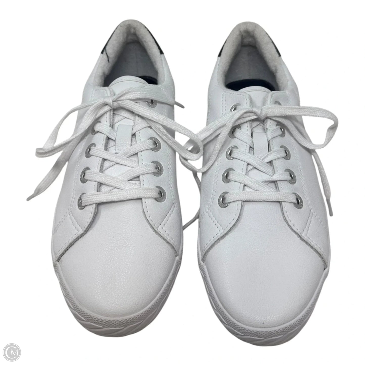 Leather Shoes Sneakers By Tommy Bahama In White, Size: 8