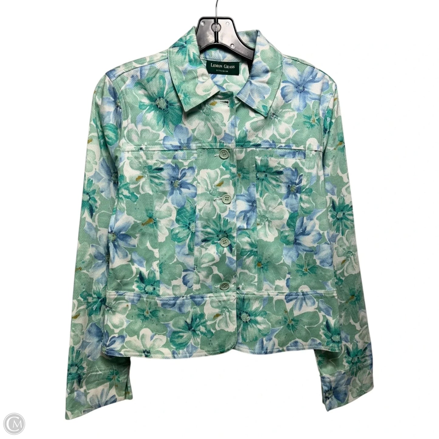 Jacket Other By Lemon Grass In Floral Print, Size: S