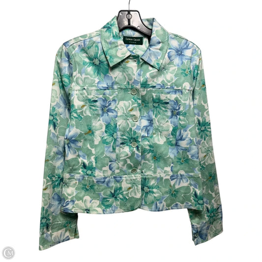 Jacket Other By Lemon Grass In Floral Print, Size: S