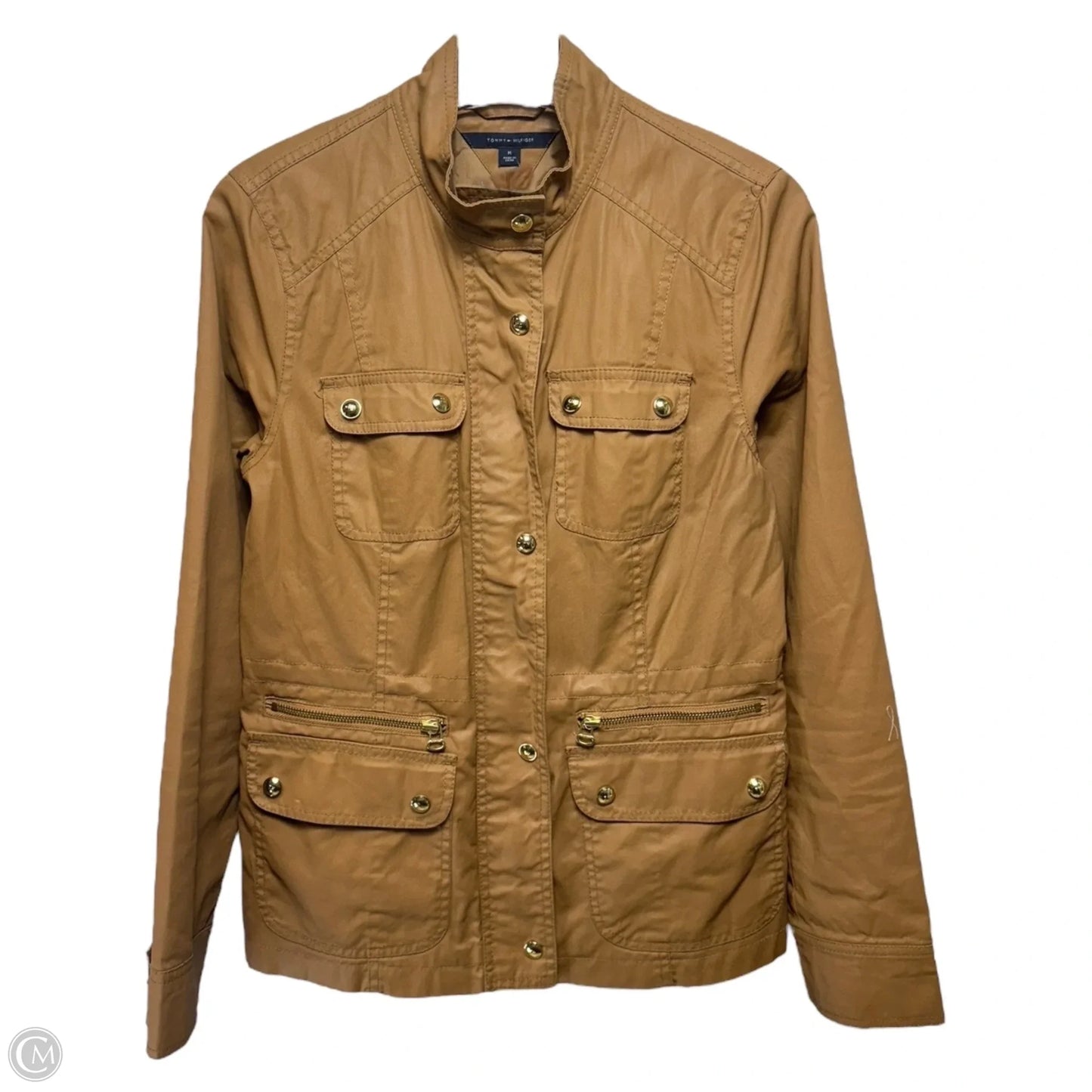 Jacket Utility By Tommy Hilfiger In Tan, Size: M
