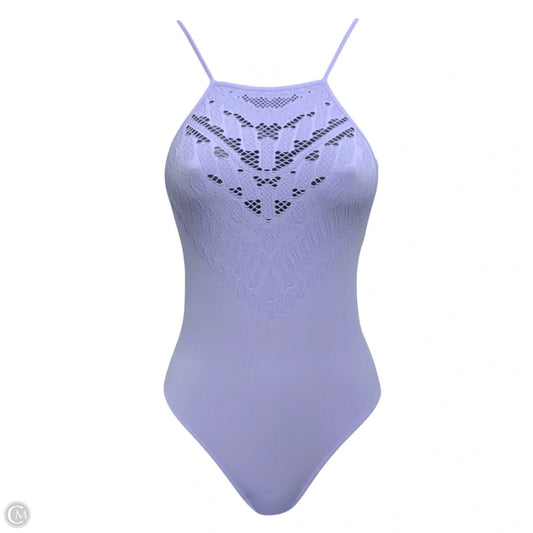 Seamless Solstice Bodysuit By Free People Intimately In Purple, Size: XS/S