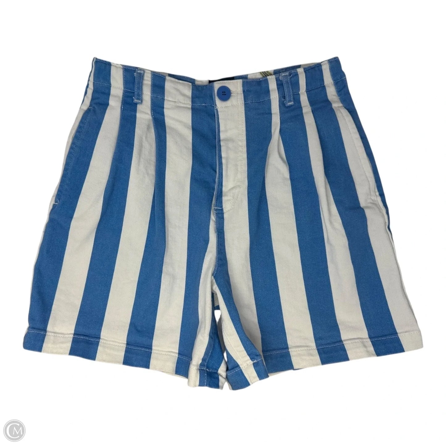 Parasol Stripe Dad Shorts By Maeve In Striped Pattern, Size: 4