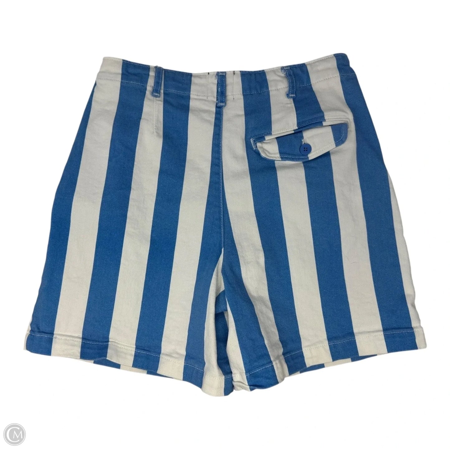 Parasol Stripe Dad Shorts By Maeve In Striped Pattern, Size: 4