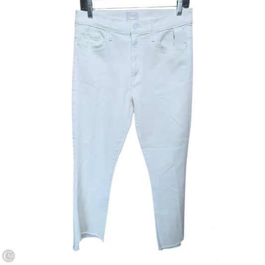 The Insider Crop Steep Fray Jeans By Mother In Fairest Of Them All, Size: 8/29