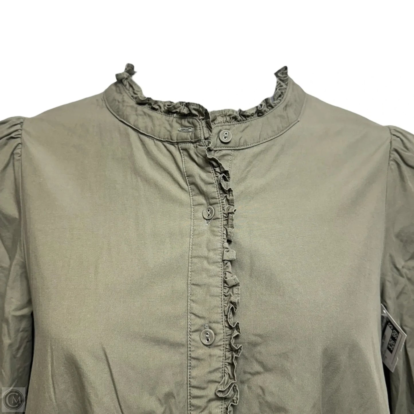 Dress Casual Short By Wade Voss In Green, Size: M