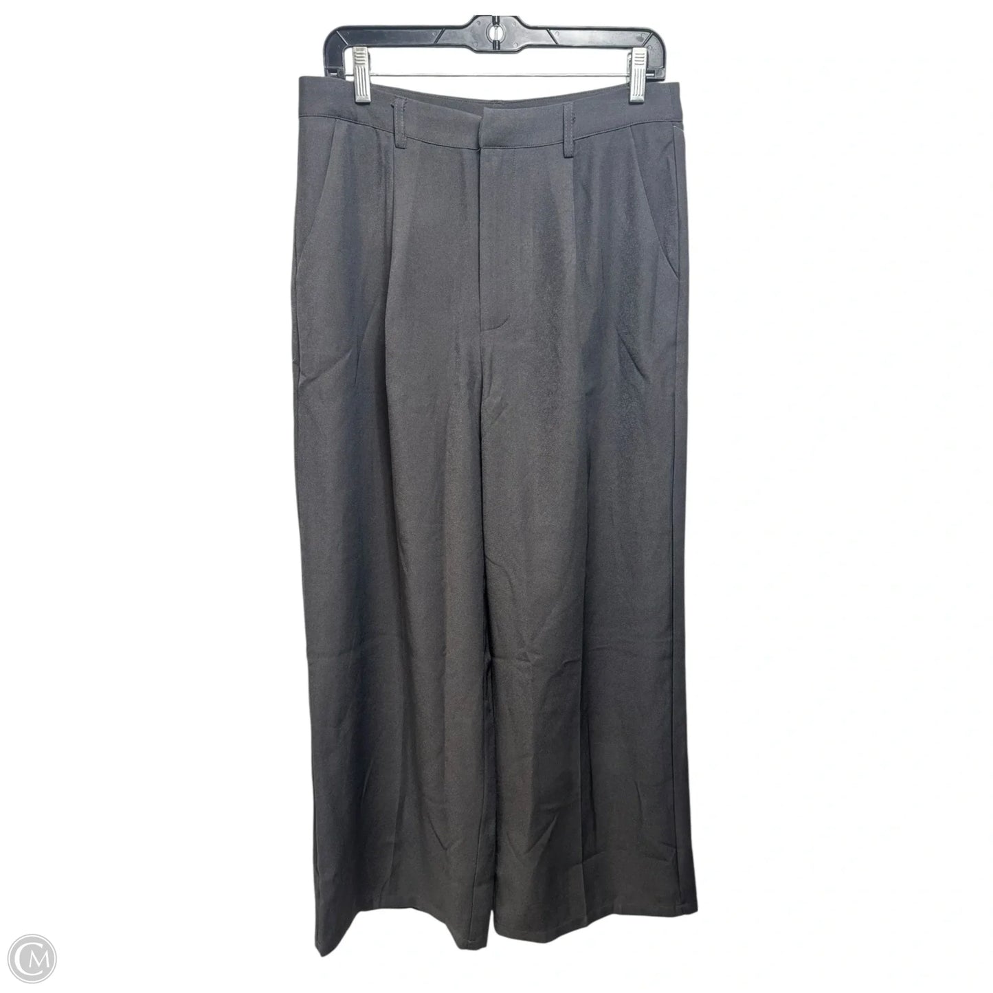 Trouser Pants Dress By Cider In Grey, Size: L