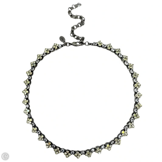 Crystal Cluster Tennis Necklace By Sorrelli