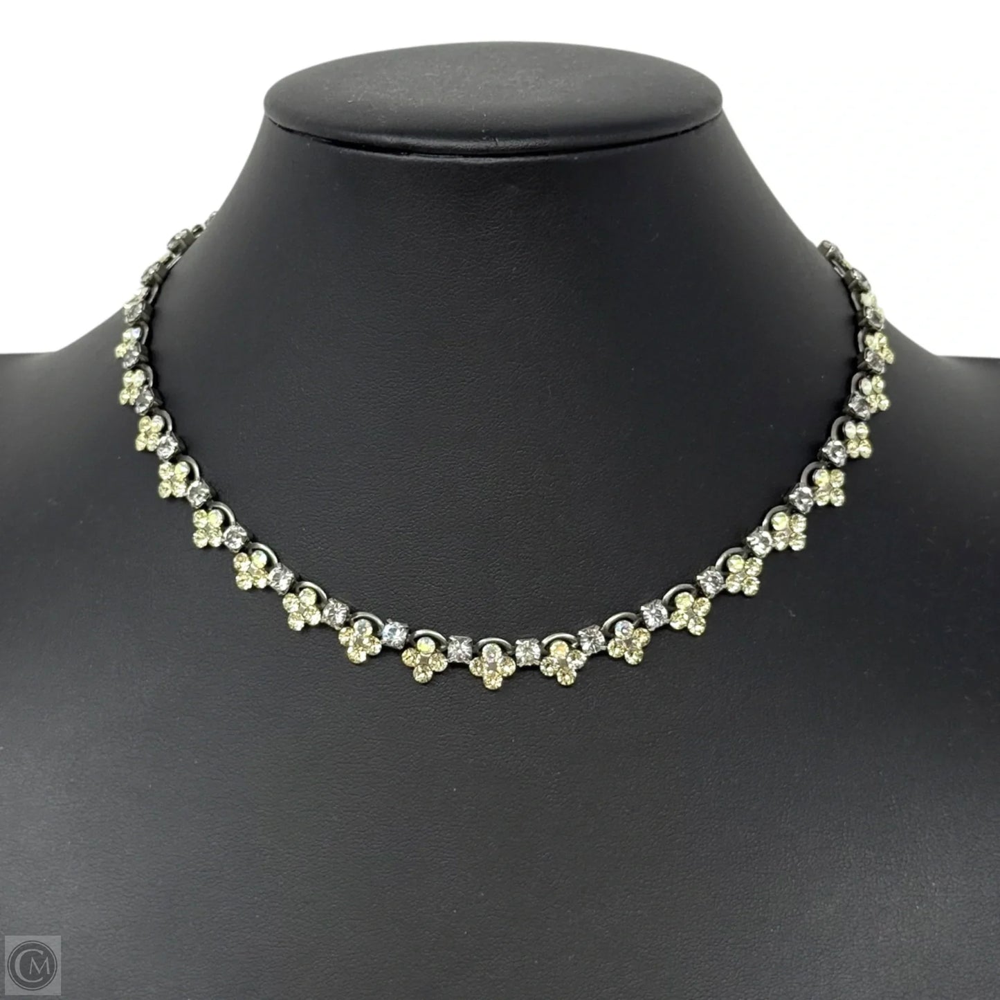 Crystal Cluster Tennis Necklace By Sorrelli