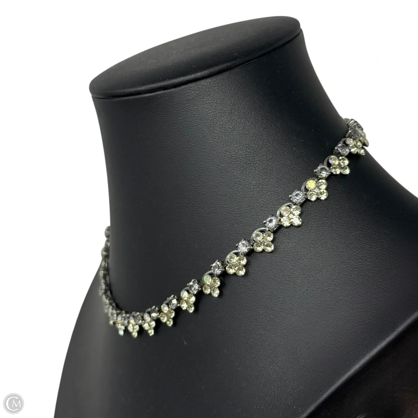 Crystal Cluster Tennis Necklace By Sorrelli