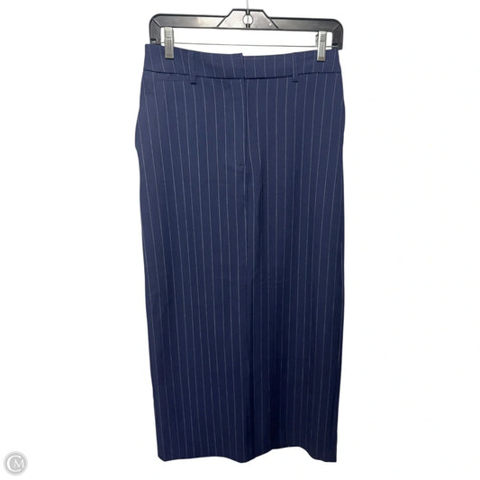 Pinstripe Skirt Maxi By Maison D’Amelie In Striped Pattern, Size: 2
