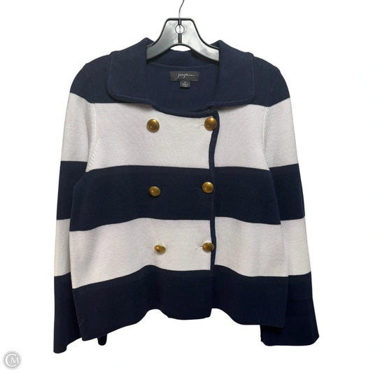 Knit Blazer By Josephine In Striped Pattern, Size: M