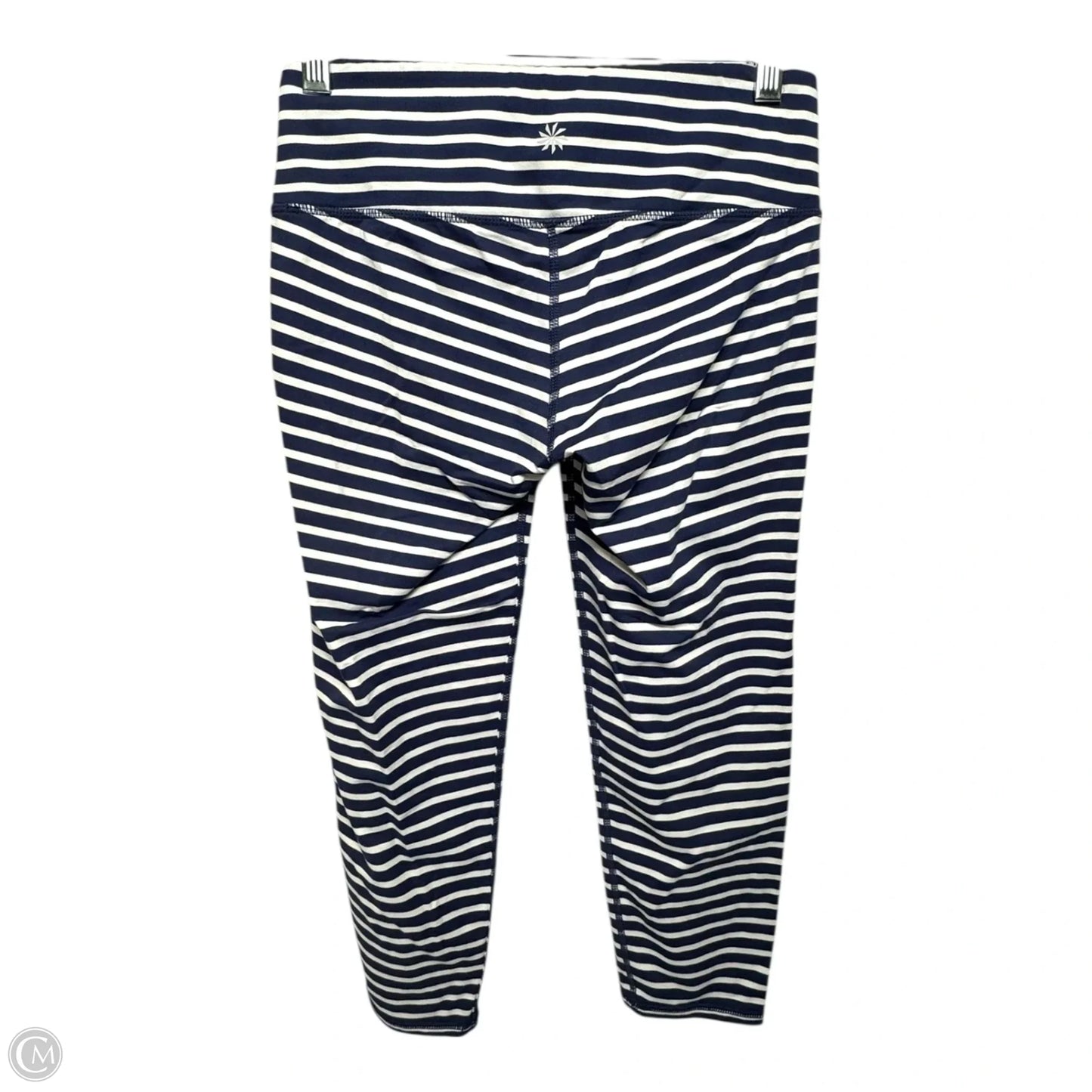 Athletic Leggings Capris By Athleta In Striped Pattern, Size: Xs
