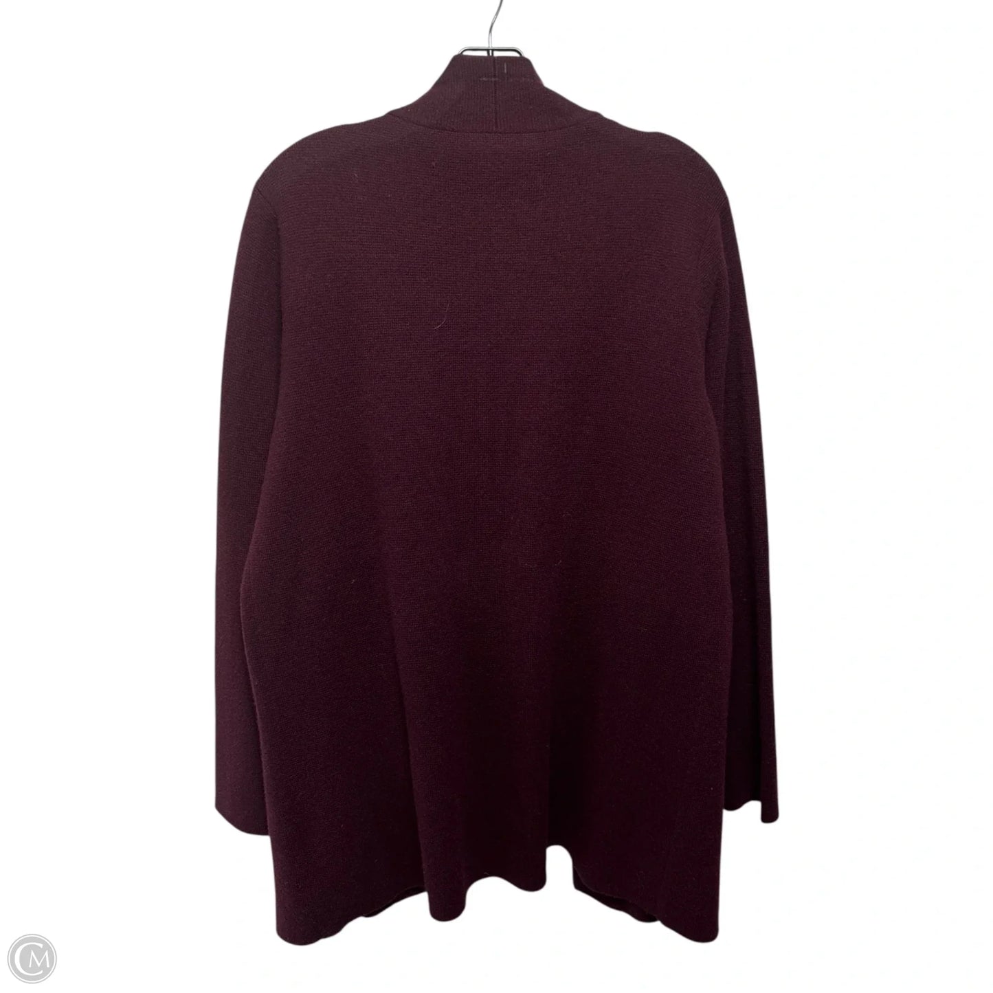 Sweater Cardigan Cashmere By Ralph Lauren Black Label In Maroon, Size: L