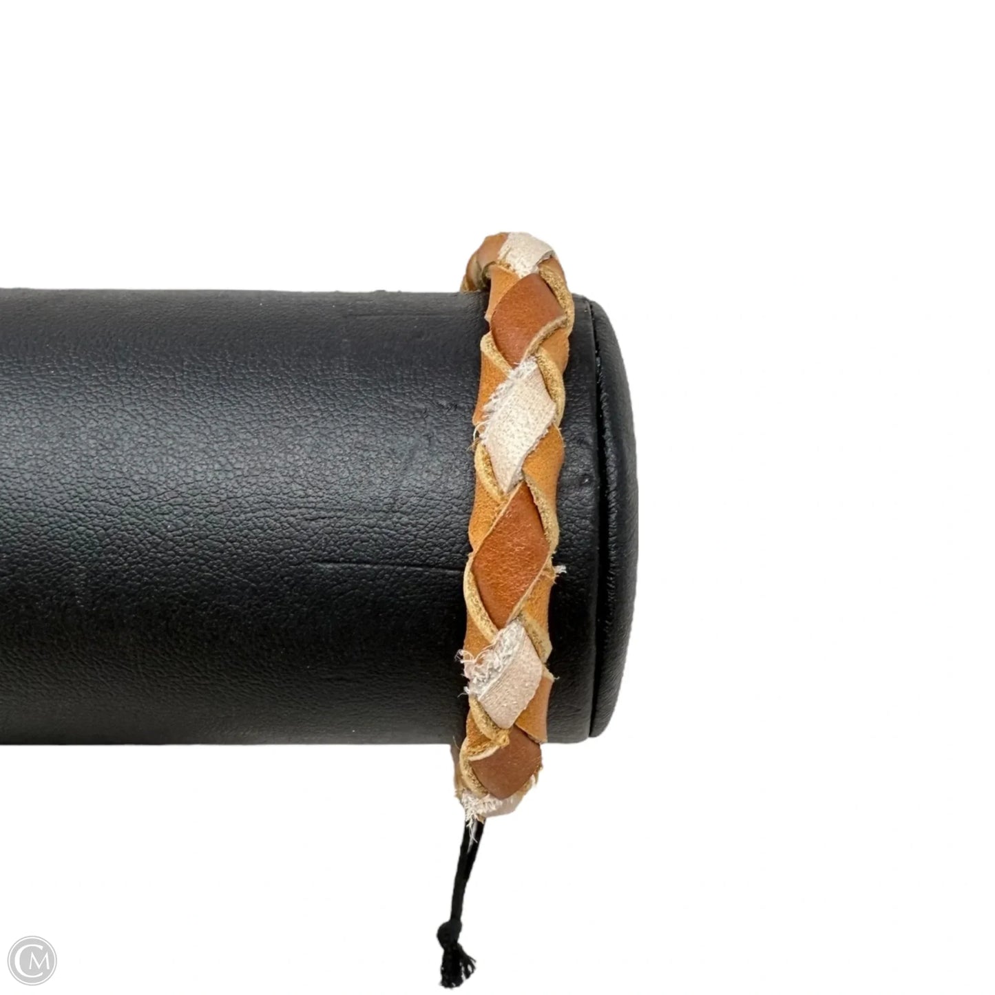 Braided Leather Cinch Bracelet