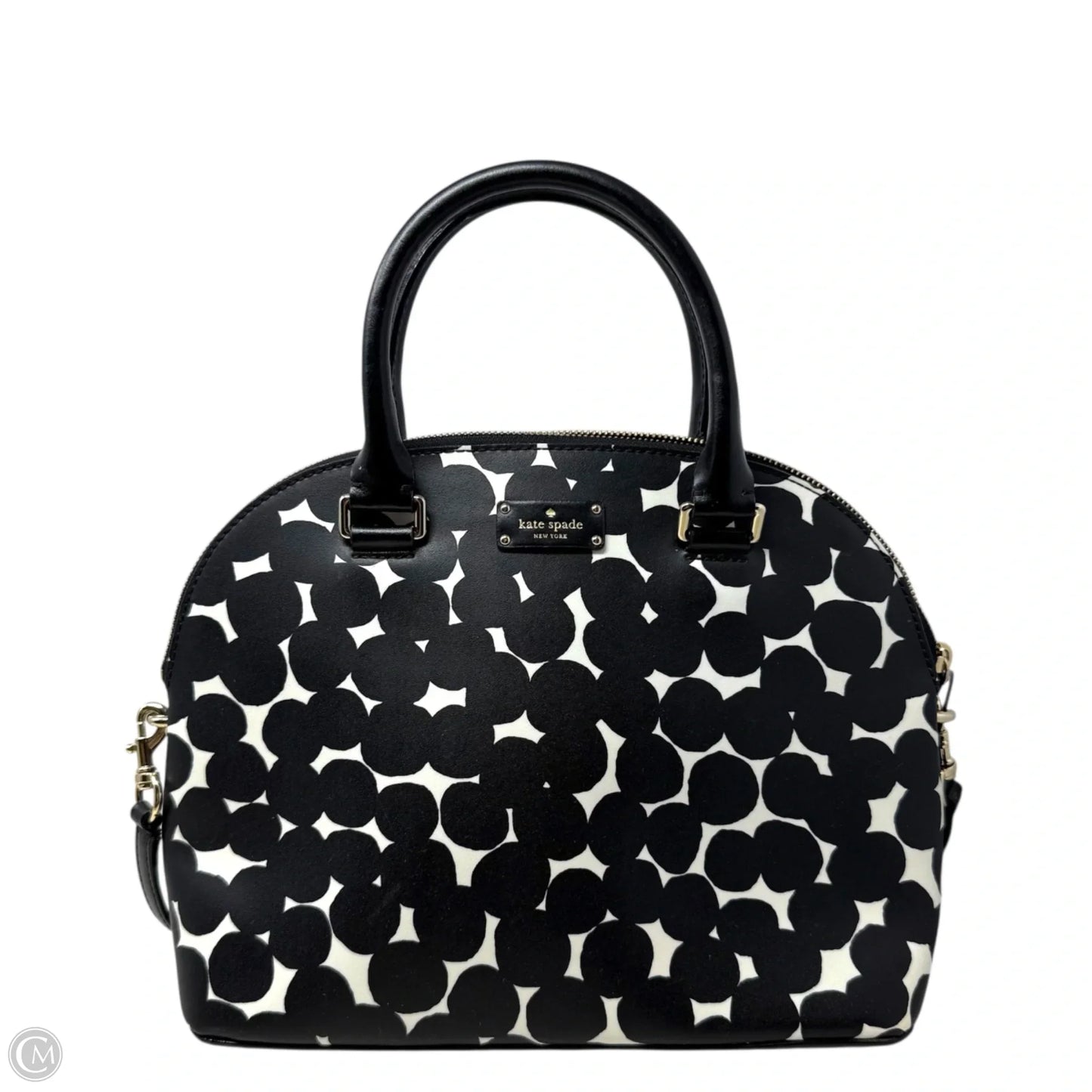 Carli Splodge Dot Handbag Designer By Kate Spade, Size: Medium