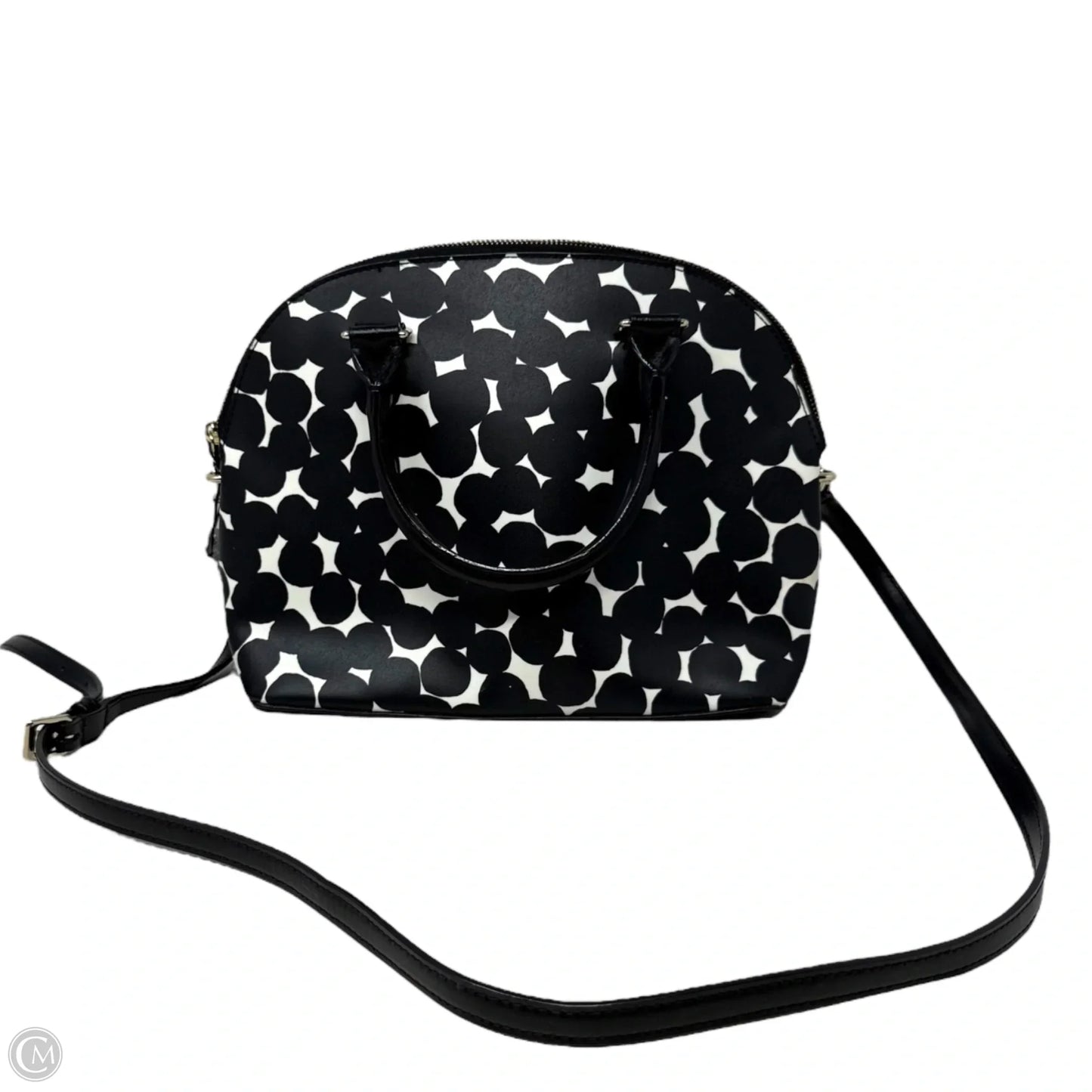 Carli Splodge Dot Handbag Designer By Kate Spade, Size: Medium