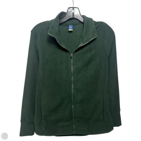 Jacket Fleece By Old Navy In Green, Size: S