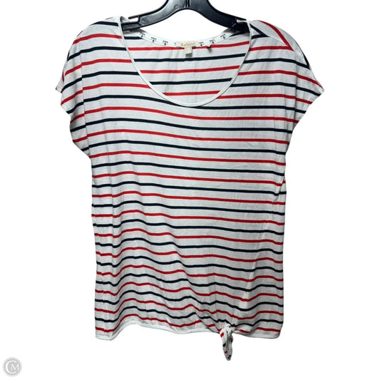 Top Sleeveless By Barbour In Striped Pattern, Size: 8