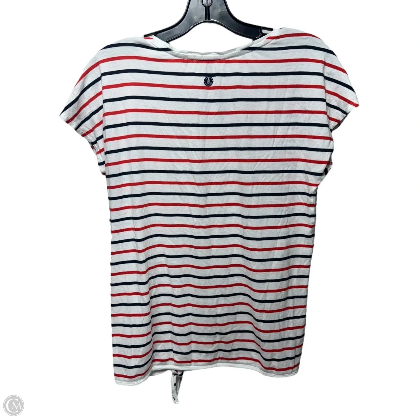 Top Sleeveless By Barbour In Striped Pattern, Size: 8