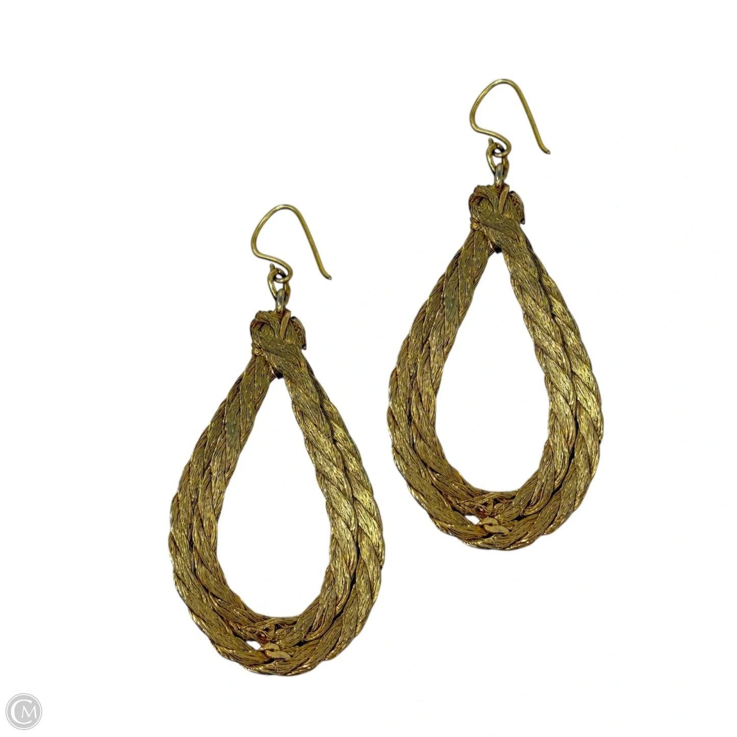 Braided Mesh Wire Earrings Dangle/drop By Clothes Mentor