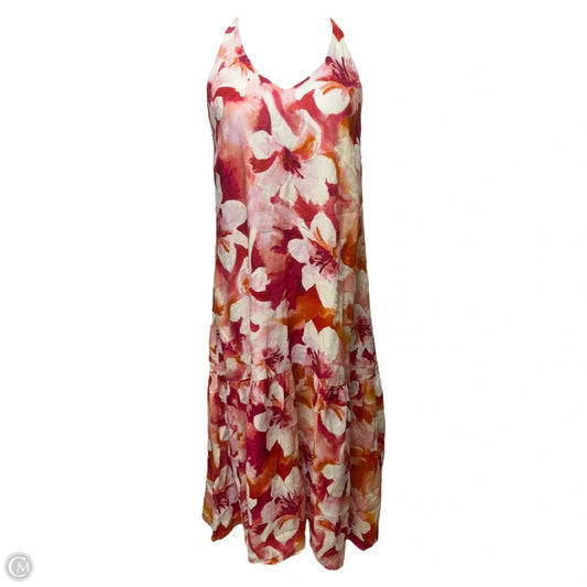 Lexi Linen Maxi Dress By Tyler Boe In Floral Print, Size: M