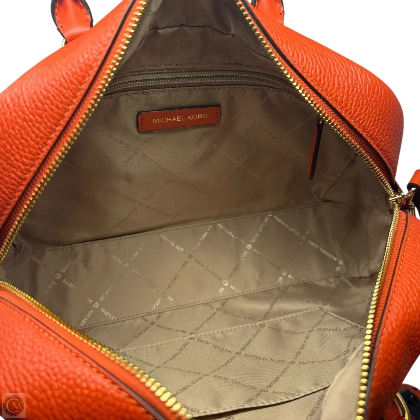 Thompson Crossbody Handbag Designer By Michael Kors, Size: Medium