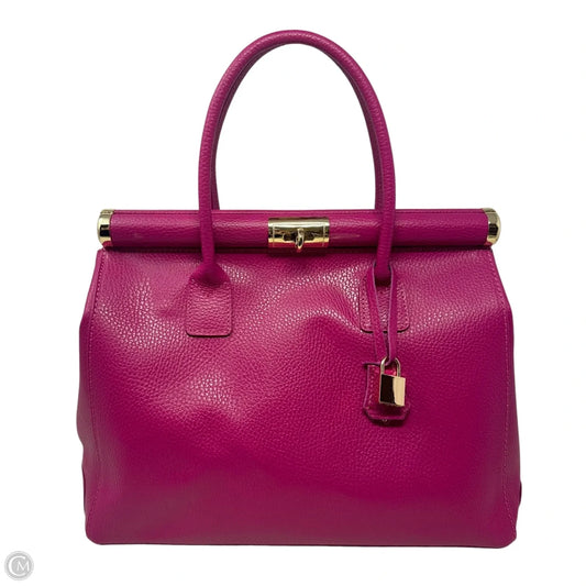 Italian Leather Handbag Unbranded, Size: Medium