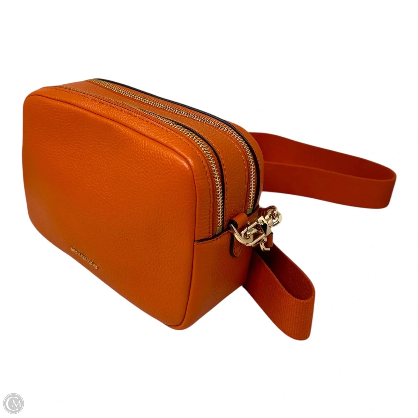 Bryant Medium Double Zip Chain Camera Crossbody Bag Designer By Michael Kors, Size: Medium