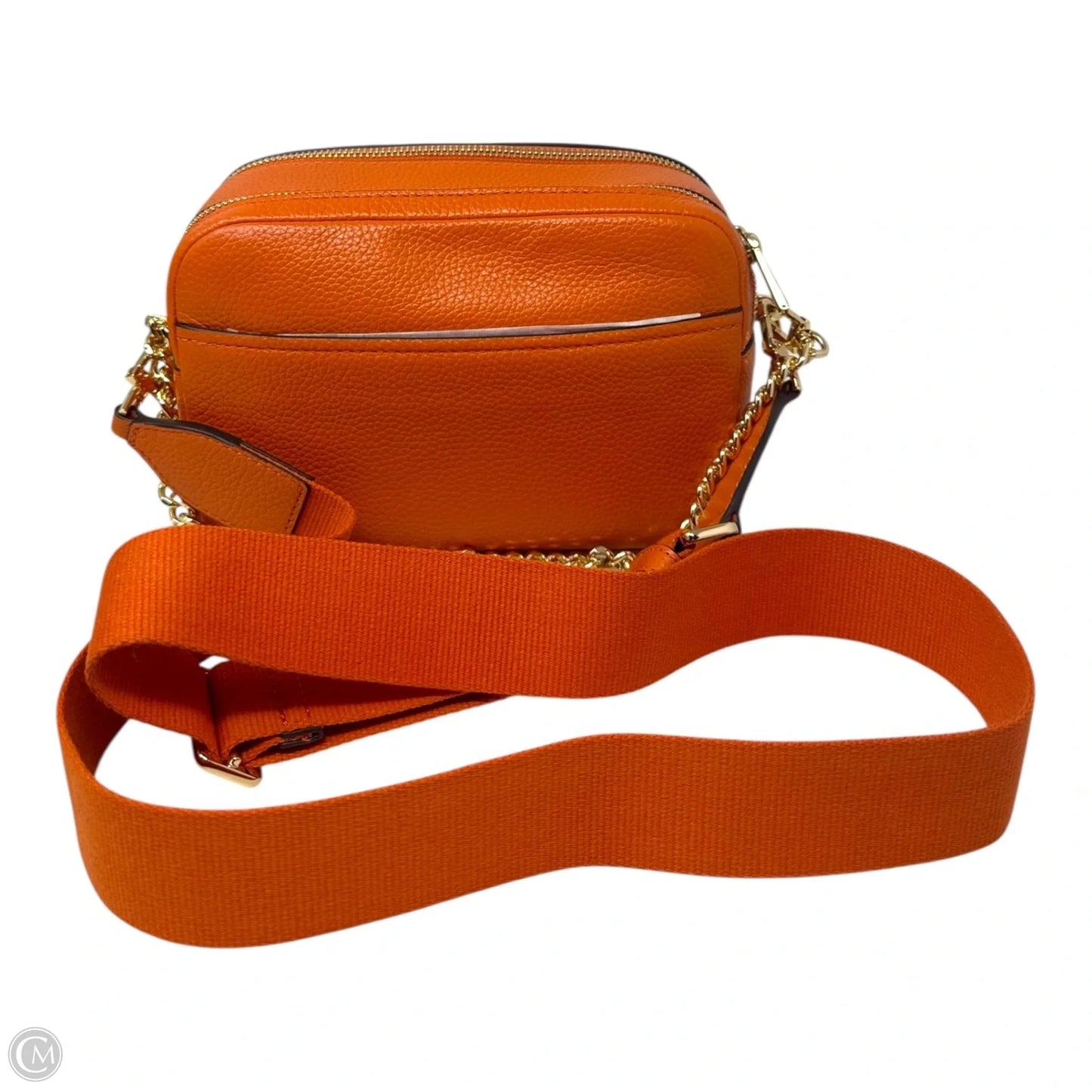 Bryant Medium Double Zip Chain Camera Crossbody Bag Designer By Michael Kors, Size: Medium