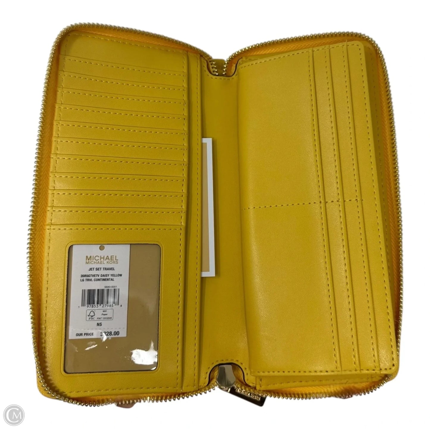 Jet Set Quilted Wristlet Designer By Michael Kors, Size: Medium