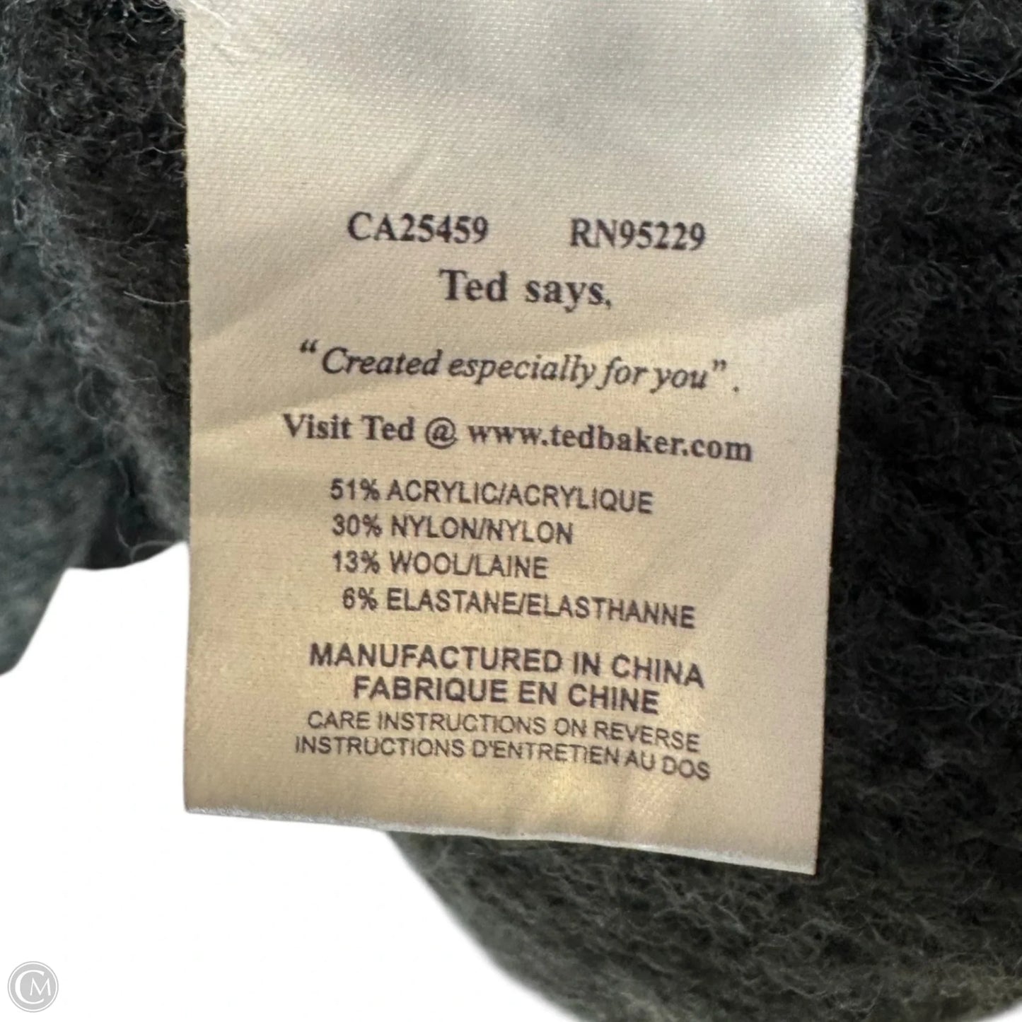 Sweater By Ted Baker In Black, Size: S