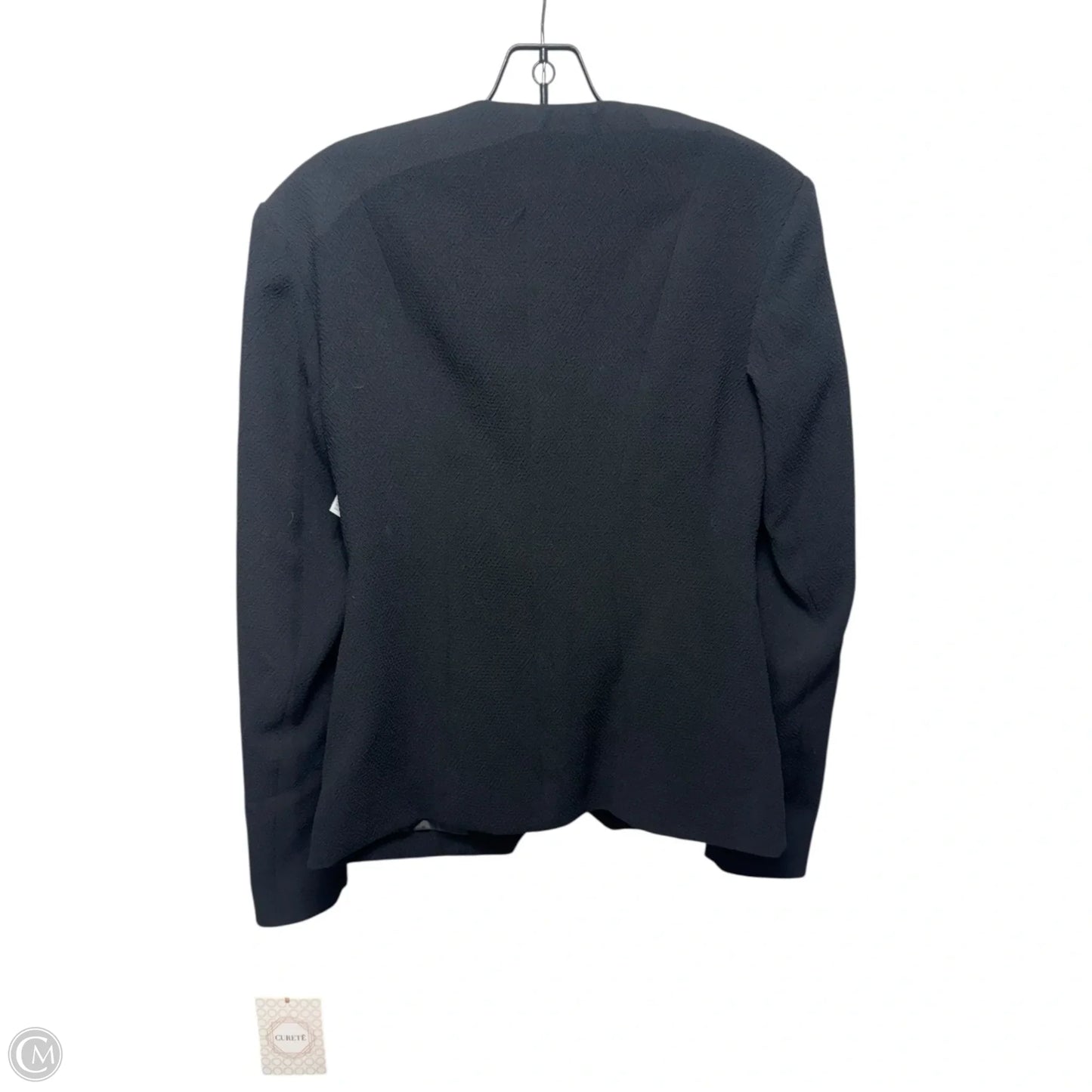 Zip Blazer By Curete In Black, Size: 0