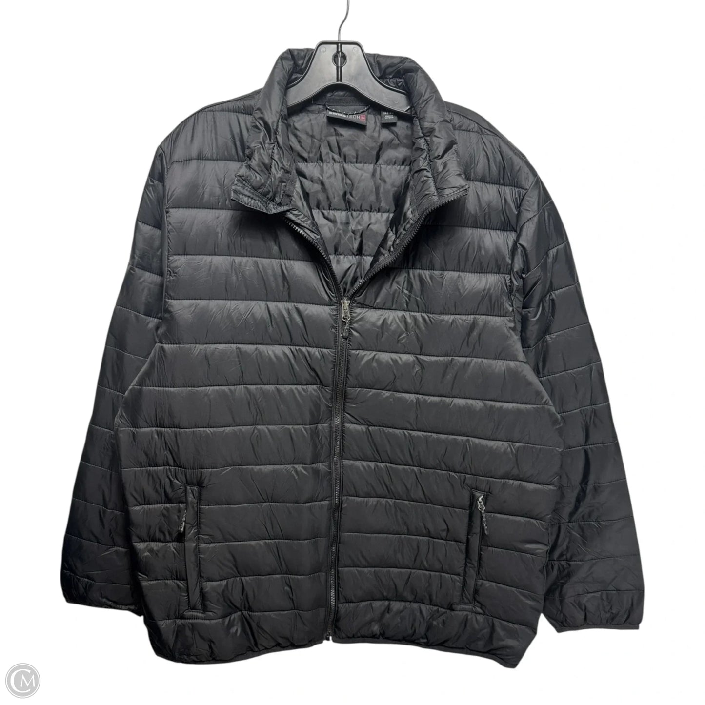 Jacket Puffer & Quilted By Swisstech In Black, Size: L MENS