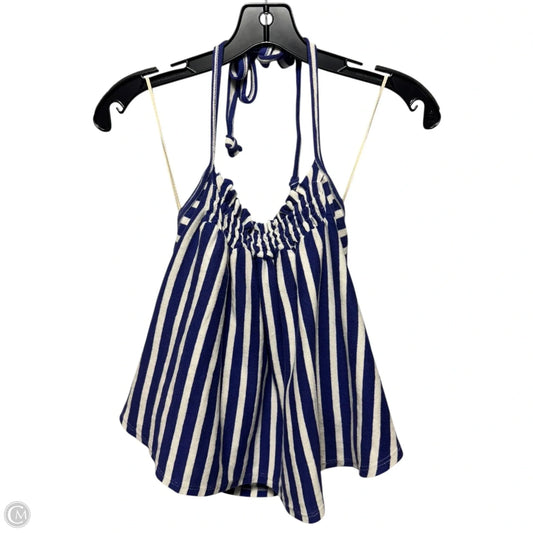 Coastal Town Halter Top Sleeveless By We The Free In Striped Pattern, Size: XS