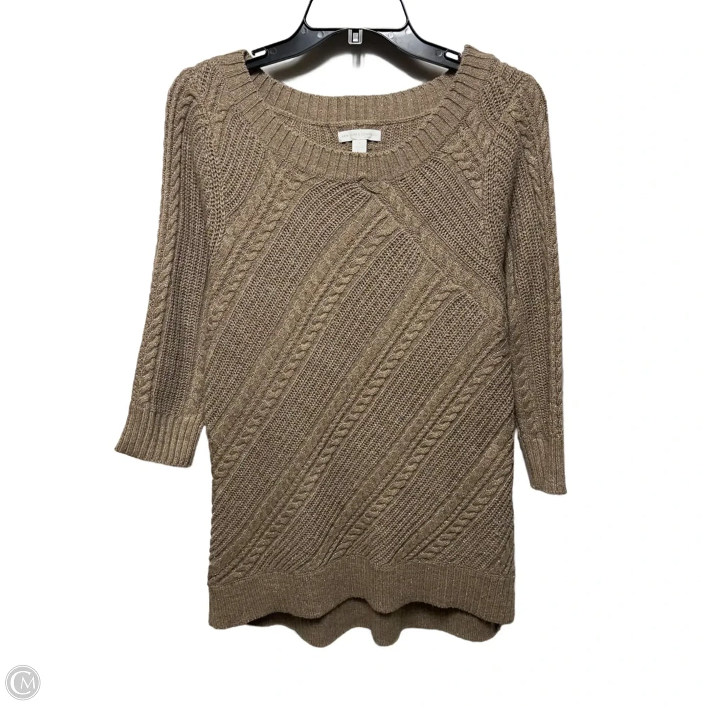 Sweater By New York And Co In Taupe, Size: M