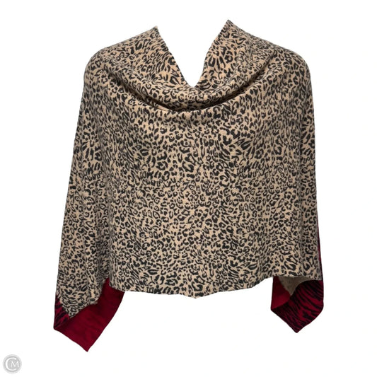 Cashmere Poncho By In Cashmere In Multi-colored, Size: Osfm