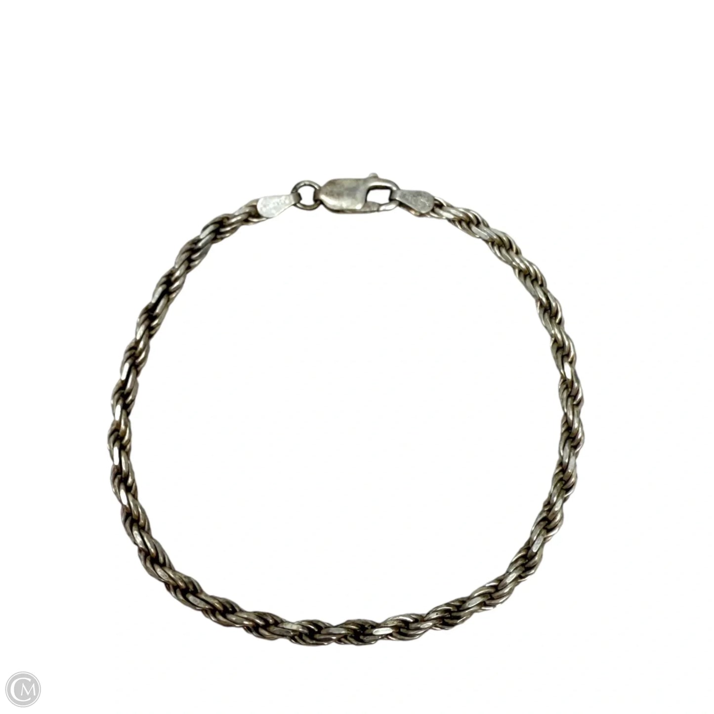 Sterling Silver Rope Chain Bracelet