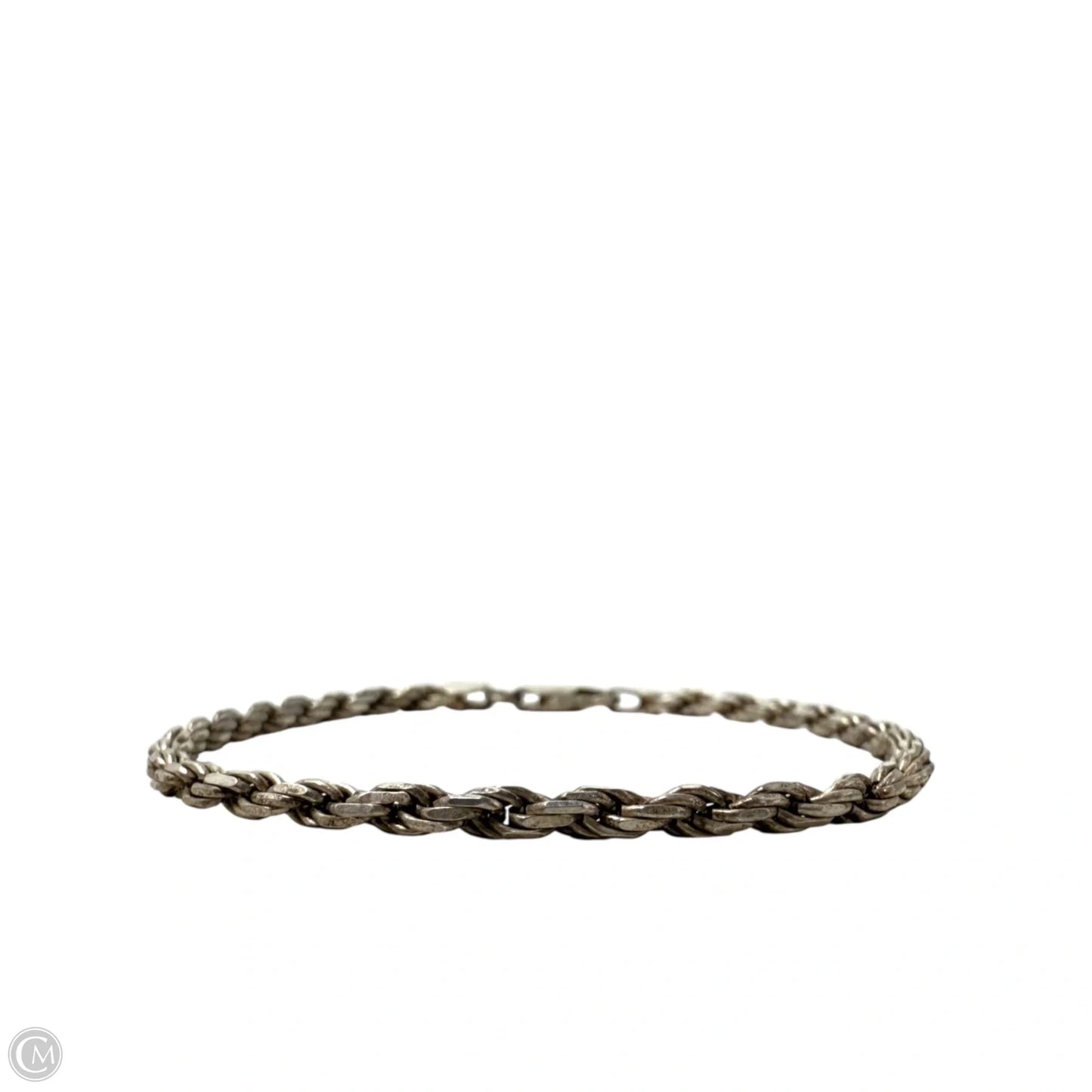 Sterling Silver Rope Chain Bracelet