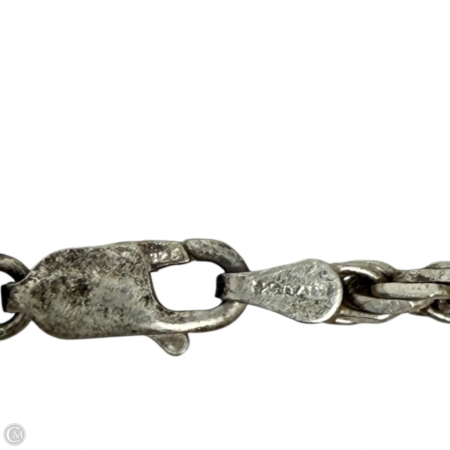 Sterling Silver Rope Chain Bracelet