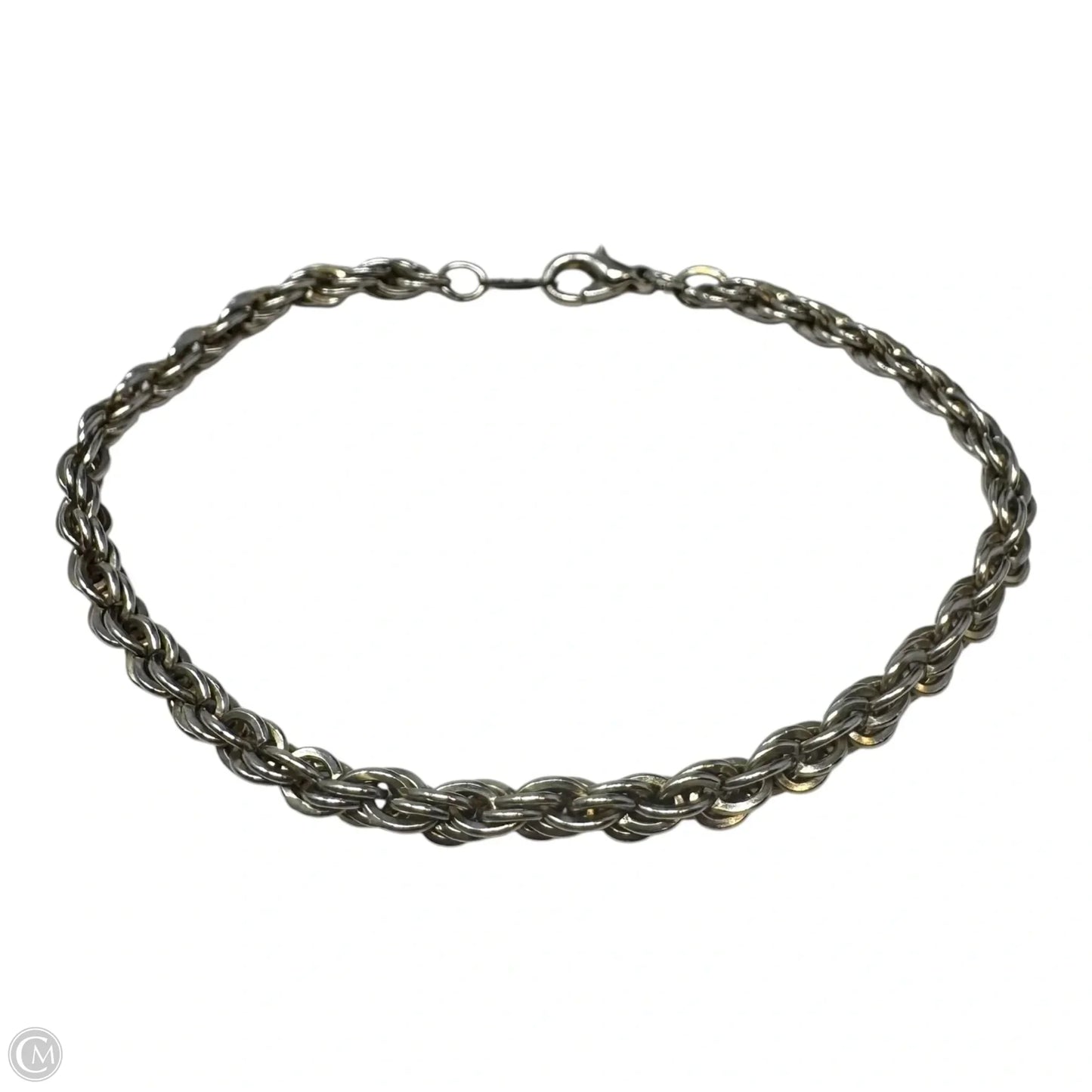 Rope Chain Silver Bracelet