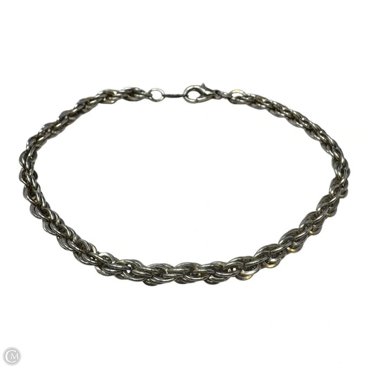Rope Chain Silver Bracelet
