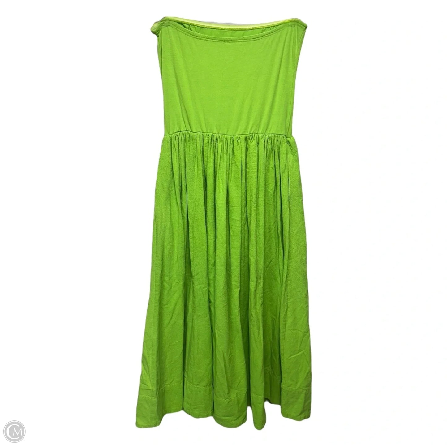 Onda Drop Waist Dress Casual Midi By Free People In Green, Size: M