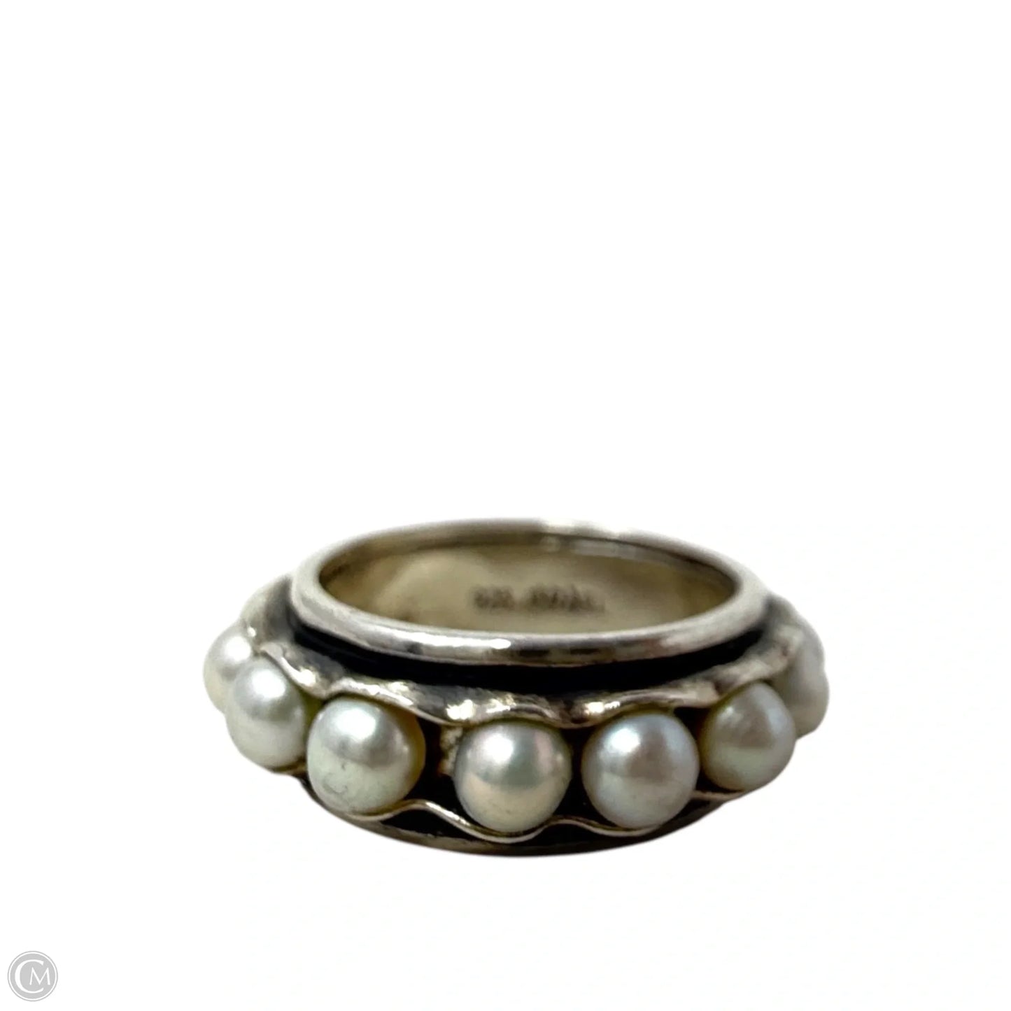 Nested Pearls Ring In Sterling Silver By Silpada, Size: 8