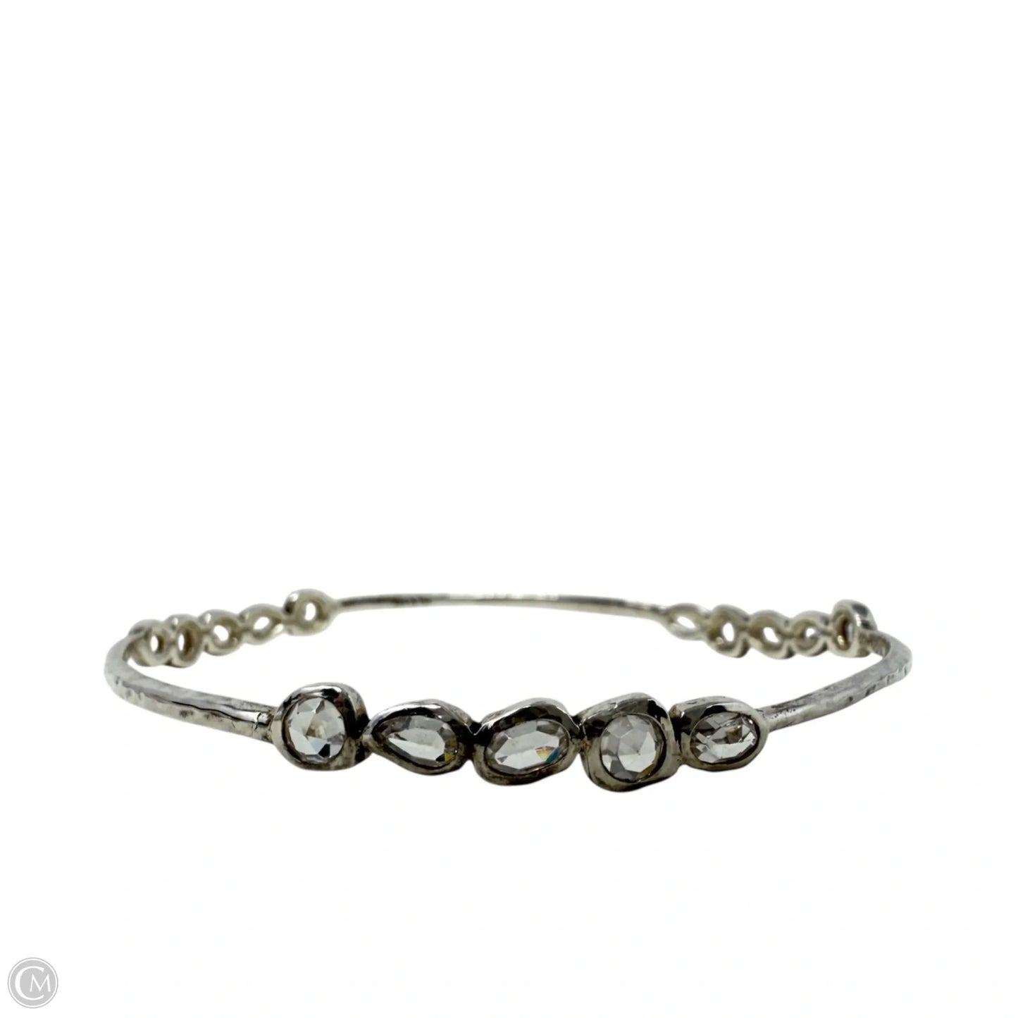 Sterling Silver Magnifique & Star Spangled Bangle Bracelet Set By Silpada, Size: 03 Piece Set