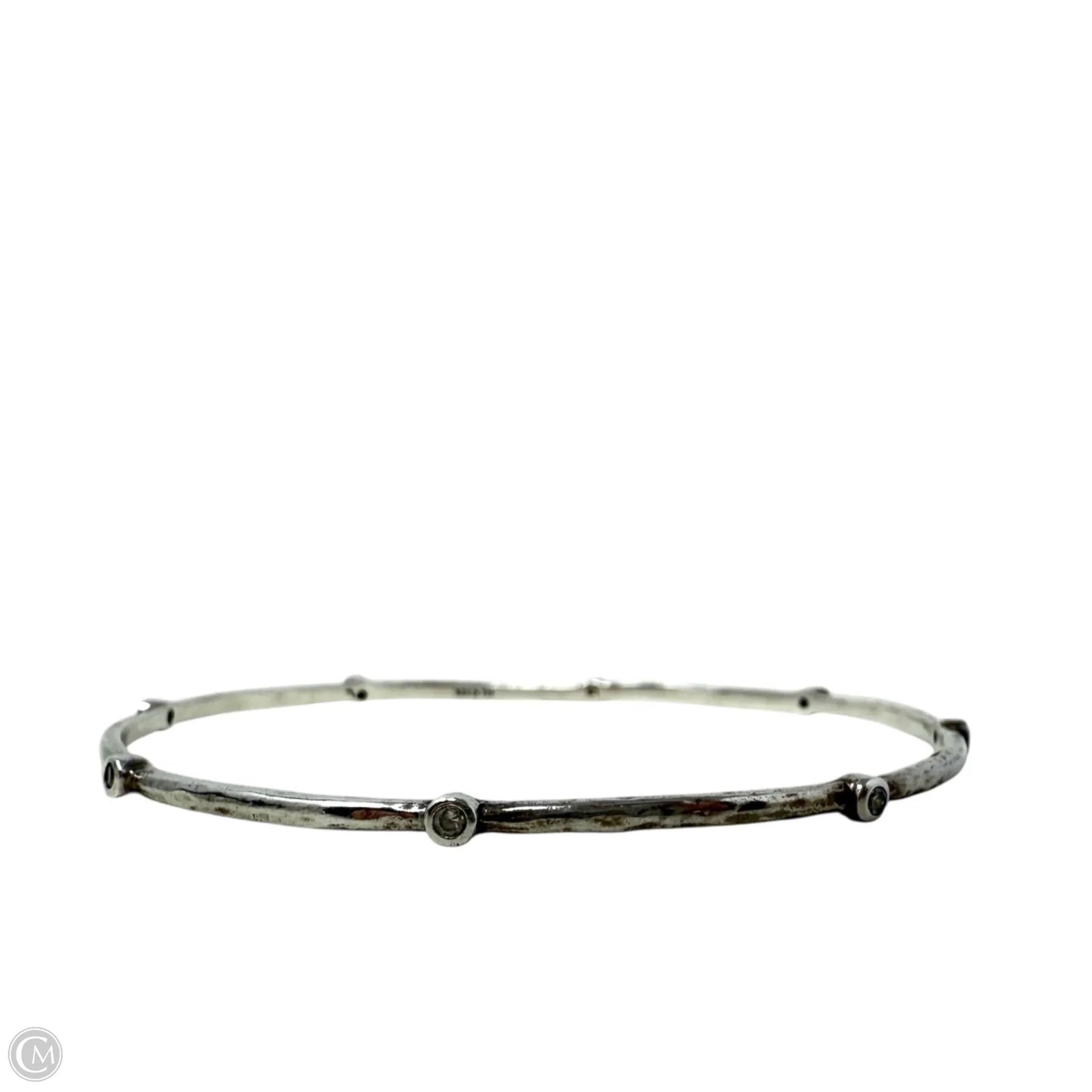 Sterling Silver Magnifique & Star Spangled Bangle Bracelet Set By Silpada, Size: 03 Piece Set