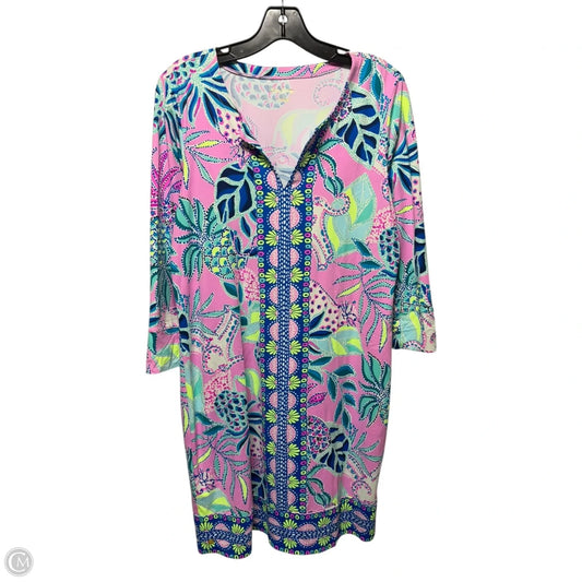 Dress Designer By Lilly Pulitzer In Multi-colored, Size: L