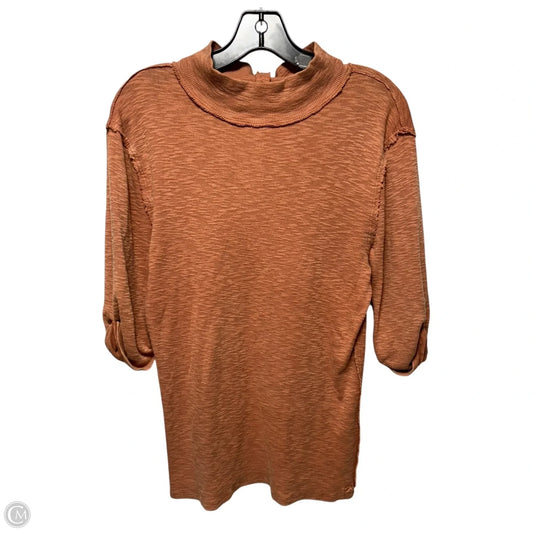 Top Short Sleeve By We The Free In Orange, Size: Xl