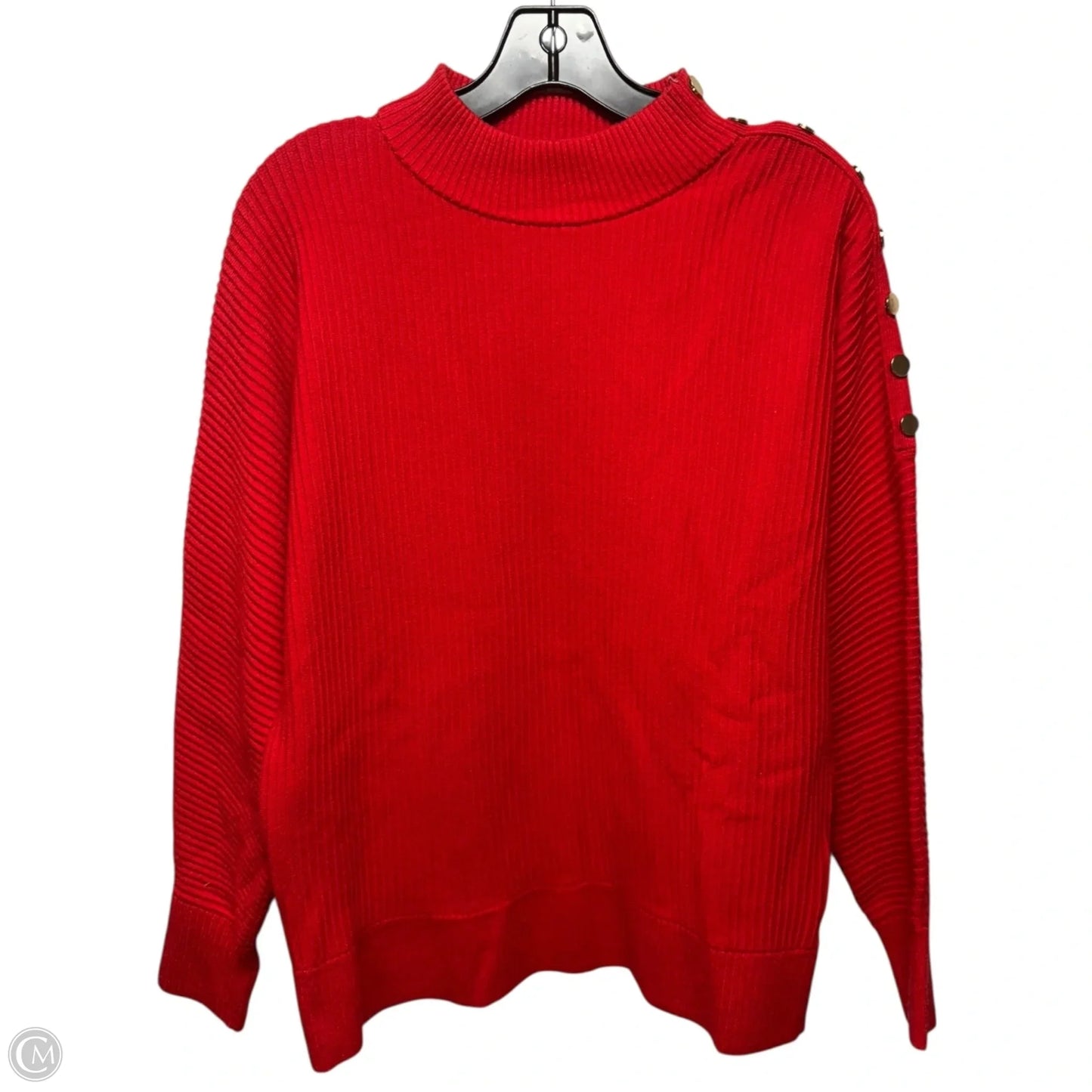 Sweater By T Tahari In Red, Size: M